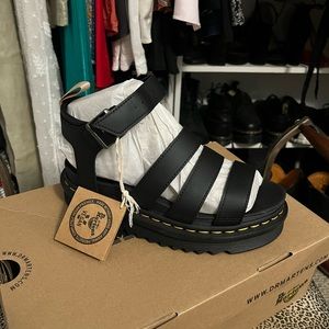 NWT Vegan Blaire Dr Martens Gladiator Sandal